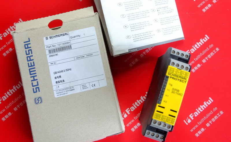 Schmersal 101190684 SCHMERSAL Sicherheits relais modul SRB301MC-24V
