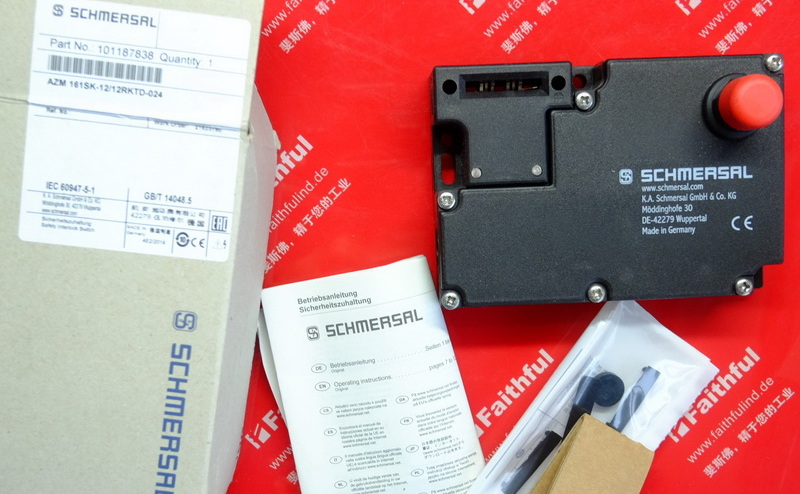 Schmersal 101187838 SCHMERSAL Elektro magnetische Sicherheits verriegelung AZM 161SK-12/12RKTD-024