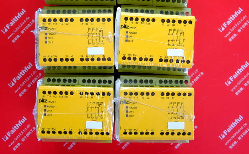 Pilz 775695 PILZ Sicherheits relais modul PNOZ 1 24VDC 3n/o 1n/c 314-300