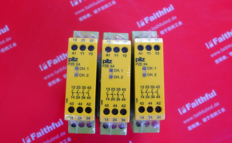 Pilz 774585 PILZ Sicherheits relais modul PZE X4 24VDC 4n/o