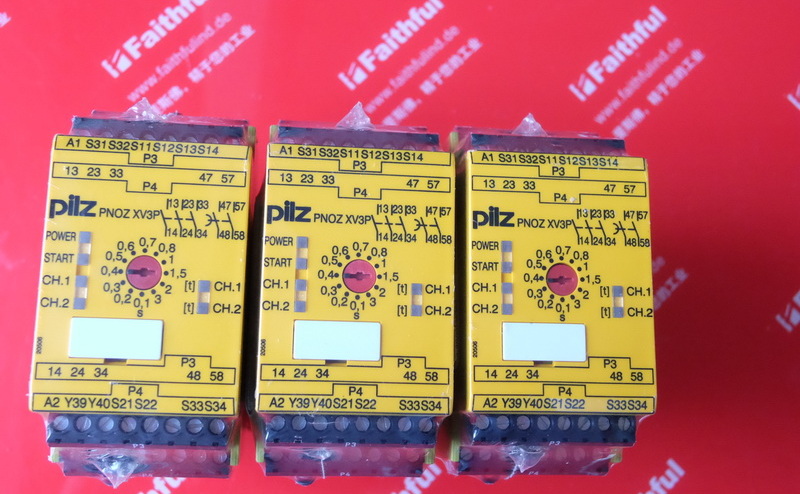 Pilz 777512 PILZ Sicherheits relais modul PNOZ XV3P 3/24 VDC 3n/o 2n/o t