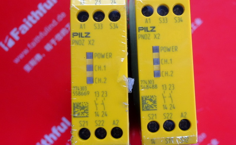 Pilz 774303 PILZ Sicherheits relais modul PNOZ X2 24VAC/DC 2n/o