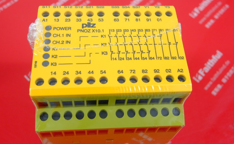 Pilz 774749 PILZ Sicherheits relais modul PNOZ X10.1 24VDC 6n/o 4n/c 6LED