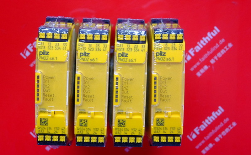 Pilz 751126 PILZ Sicherheits relais modul PNOZ s6.1 C 24VDC 3 n/o 1 n/c
