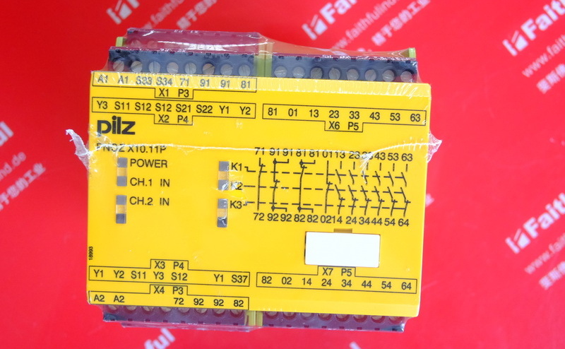 Pilz 777750 PILZ Sicherheits relais modul PNOZ X10.11P 24VDC 6n/o 4n/c 6LED