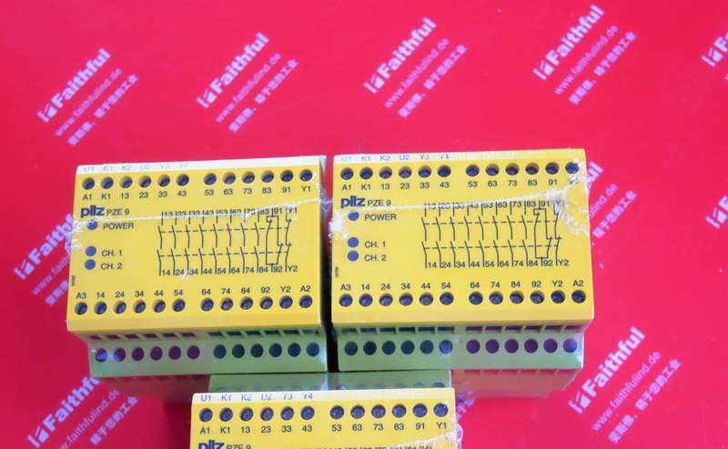 Pilz 774150 PILZ Sicherheits relais modul PZE 9 24VDC 8n/o 1n/c