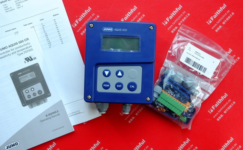 Jumo 00675753 JUMO Leitfähig keits sender und-steuerung AQUIS 500 CR 202565/20-888-000-000-000-25/000