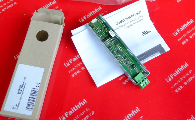 Jumo 00399786 JUMO Analoge Ausgangs modul für Mehrkanal-Prozess-und Programms teuerung 703590-0-5 00403601
