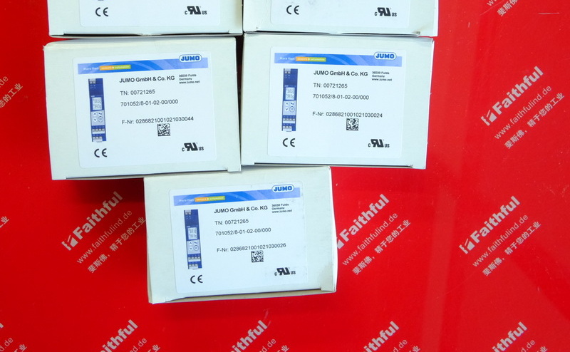 Jumo 00721265 JUMODIN Schienen montagetyp Elektronischer Thermostat eTRON T100 701052/8-01-02-00/000
