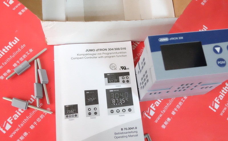 Jumo 00442005 JUMO Kompakte Steuerung 703043/181-000-23/000 dTRON 308