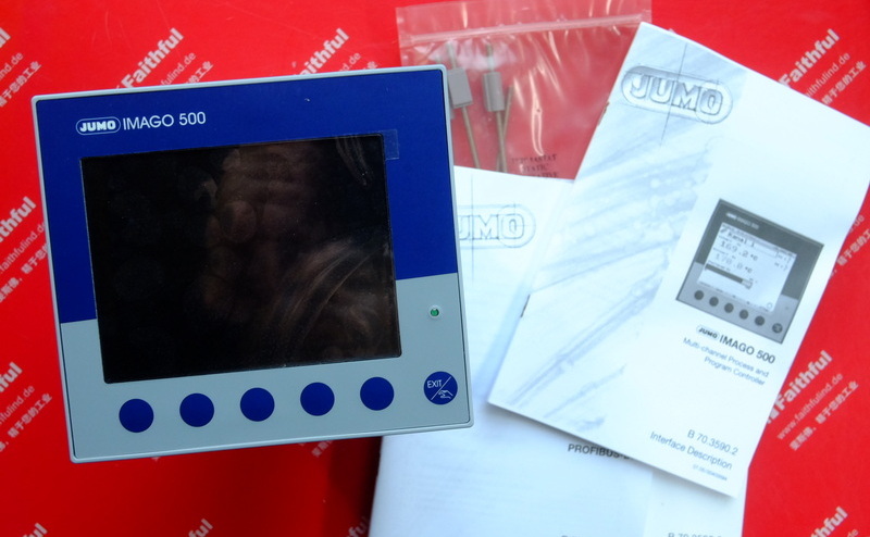 Jumo 00519897 JUMO Mehrkanal-Prozess-und Programm controller IMAGO 500 703590/282-8888-115500-23-64/214
