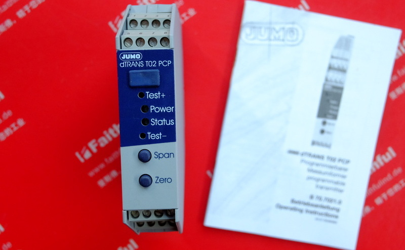 Jumo 00553717 JUMO Vierdraht-Sender 956521 707021/99-99-22 dTRANS T02 PCP