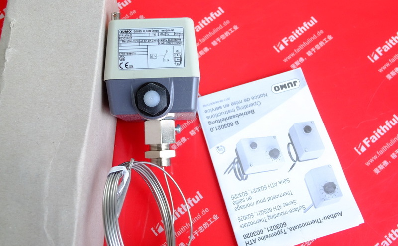 Jumo 00590099 JUMO Oberflächen installation Temperatur schalter ATH-20 603021/20 Einzels ystem