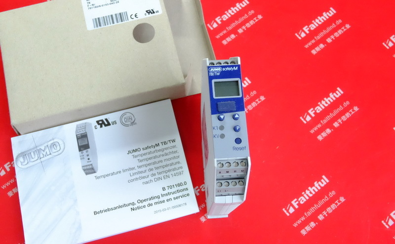 Jumo 00538975 JUMO Temperatur begrenzer 701160/9-0153-042-25 Monitor safetyM TB/TW