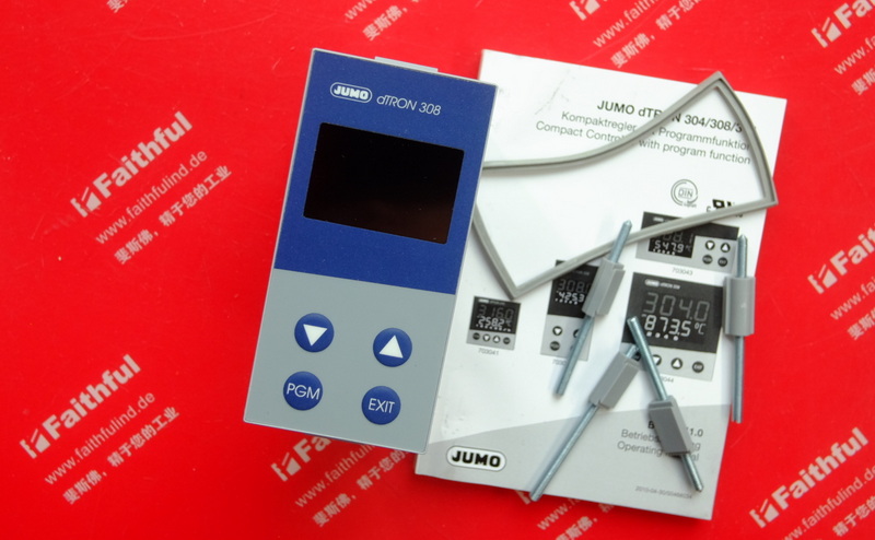 Jumo 00470154 JUMO Kompakte Steuerung DTRON 308 703042/191-130-23/000 mit Programm funktionen