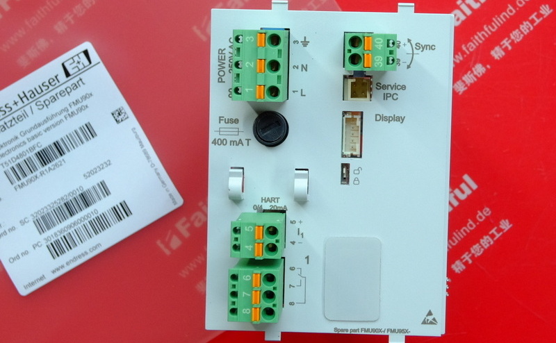 E H FMU90X-R1A2621 ENDRESS HAUSER Elektronisches Basis-Plug-In für Ultraschall-Potentiometer FMU90 FMU91 Endress Hauser