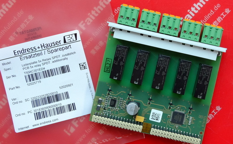 E H 52025719 ENDRESS HAUSER Relais ausgangs platine für Ultraschall-Füllstand gerät FMU90 FMU91 Endress Hauser