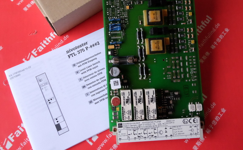E H FTL375P-F1E1 ENDRESS HAUSER Neue Flüssigkeits stands erkennung Nivotseter Endress Hauser