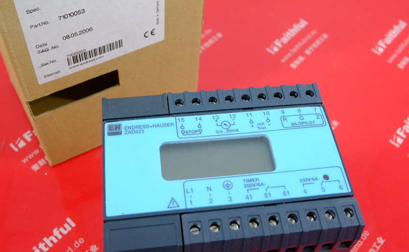 E H ZAD423 ENDRESS HAUSER Digitales analoges Konvertierungs modul Silopilot 71010053 Endress Hauser