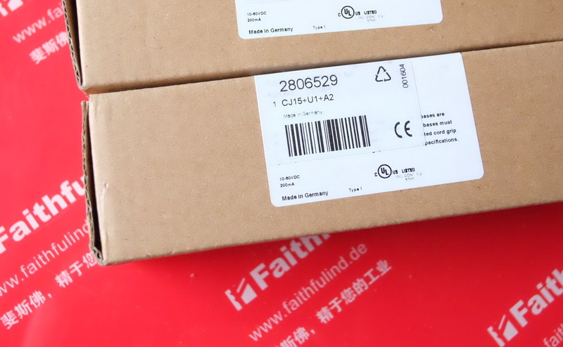 P F 001604 PEPPERL FUCHS Kapazitiver Sensor CJ15 U1 A2 Pepperl Fuchs