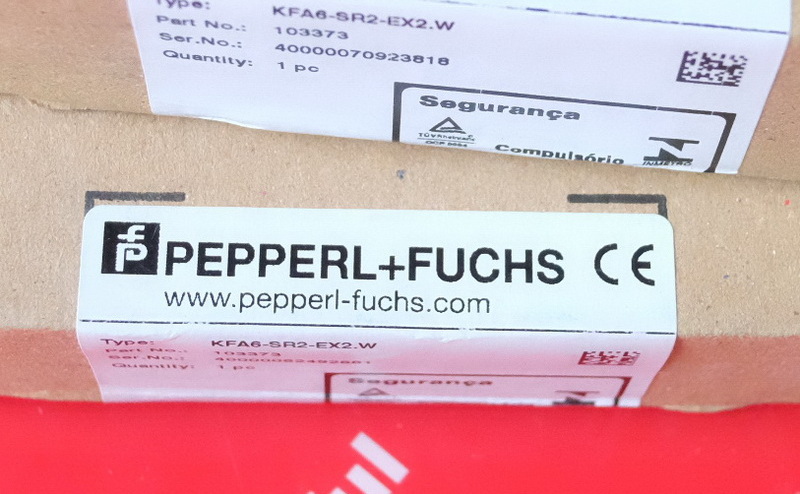 P F 103373 PEPPERL FUCHS Schalt verstärker KFA6-SR2-Ex2.W Pepperl Fuchs