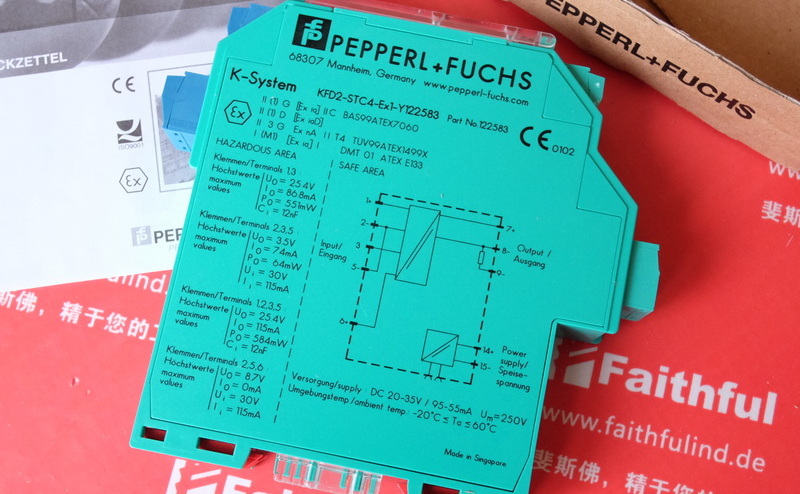 P F 122583 PEPPERL FUCHS Sender KFD2-STC4-Ex1-Y122583 Pepperl Fuchs