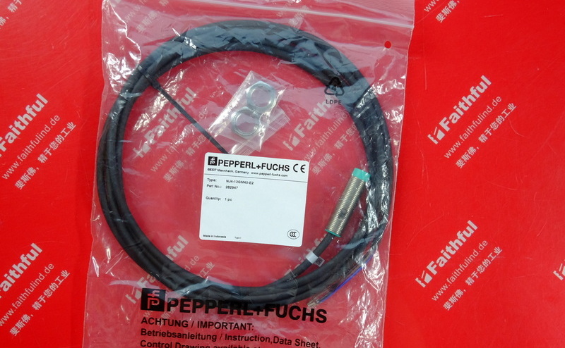 P F 282947 PEPPERL FUCHS Induktive Sensor NJ4-12GM40-E2 Pepperl Fuchs