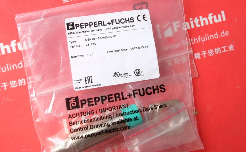 P F 231740 PEPPERL FUCHS Induktive Sensor NEN20-18GM50-E2-V1 Pepperl Fuchs