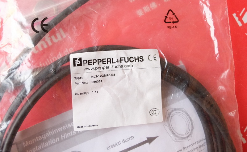 P F 086384 PEPPERL FUCHS Induktive Sensor NJ2-12GM40-E3 Pepperl Fuchs