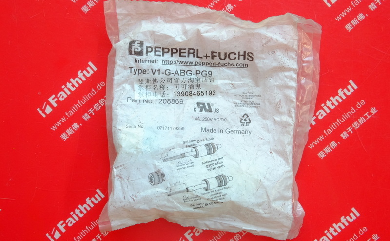 P F 208869 PEPPERL FUCHS Zifferkopf kabel paket V1-G-ABG-PG9 Pepperl Fuchs