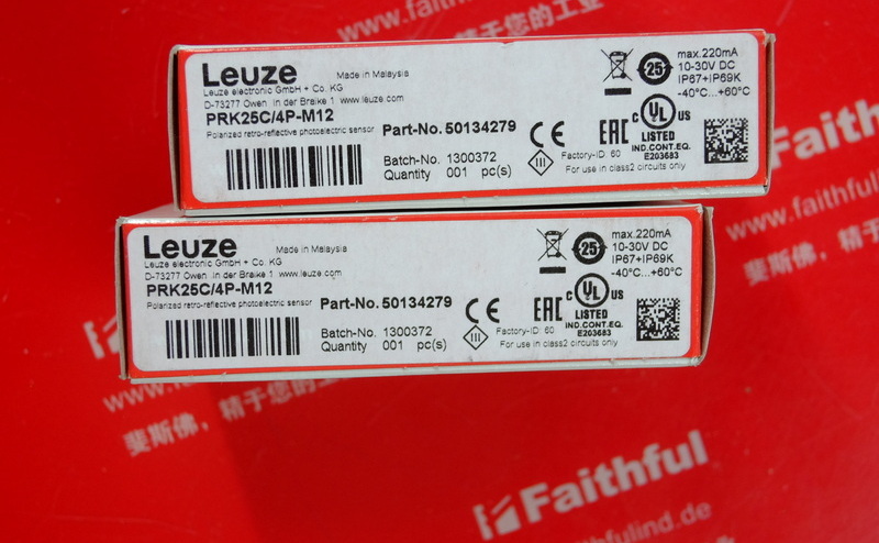 Leuze 50134279 LEUZE Spiegel mit polarisator förmiger opto elektronischer Sensor PRK25C/4P-M12