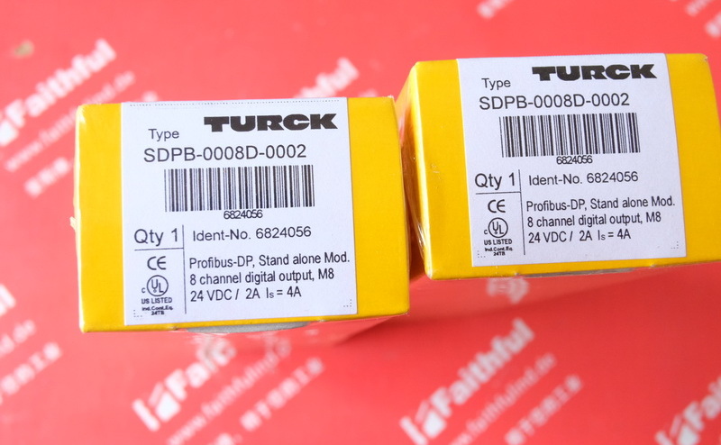Turck 6824056 TURCK Piconet Standalone-Modul für PROFIBUS-DP SDPB-0008D-0002 8 digitale Ausgänge