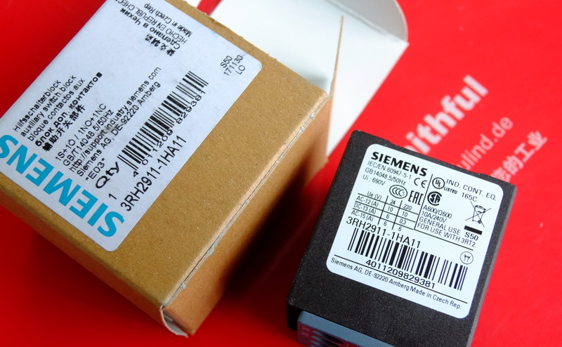 Siemens 3RH2911-1HA11 SIEMENS Hilfs kontakte