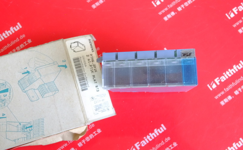 Siemens PTM6.2 P1K SIEMENS2 Kanal Analoge Eingangs modul PT1000