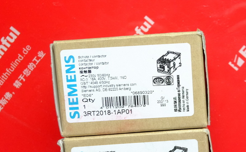 Siemens 3RT2018-1AP01 SIEMENS Schütze SIRIUS 230V