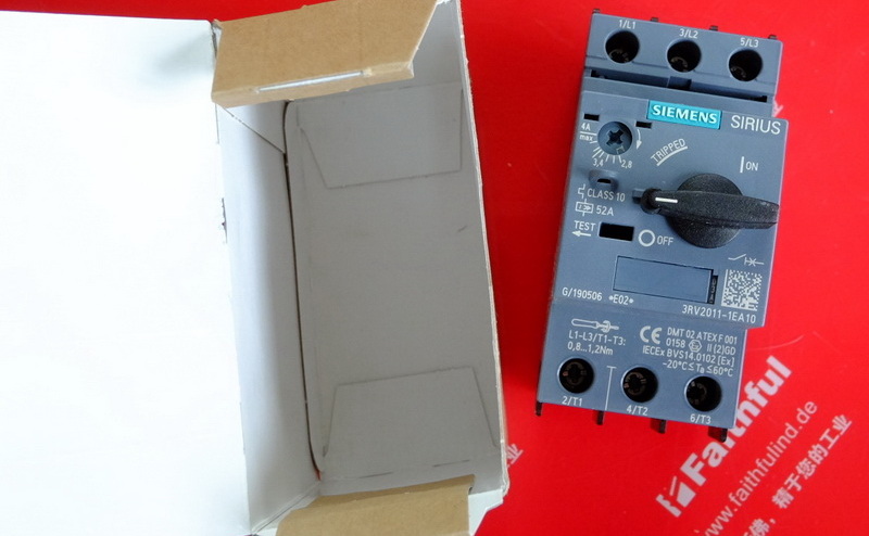Siemens 3RV2011-1EA10 SIEMENS Kunststoff-Gehäuse-Leistungs schalter