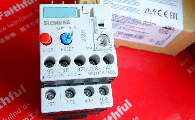 Siemens 3RU1116-1AB0 SIEMENS Thermische Überlast relais