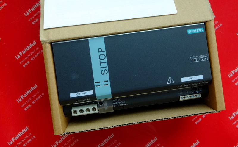 Siemens 6EP1437-3BA00 SIEMENS Leistungs modul SITOP DC24V 40A