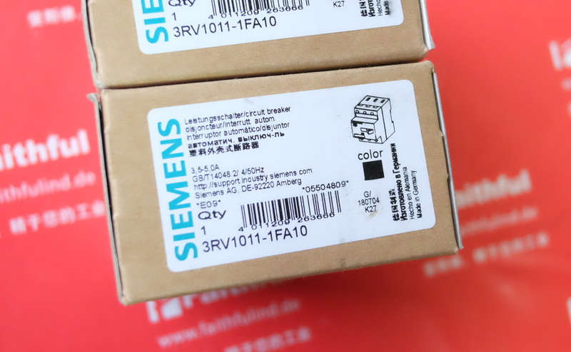 Siemens 3RV1011-1FA10 SIEMENS Kunststoff-Gehäuse-Leistungs schalter