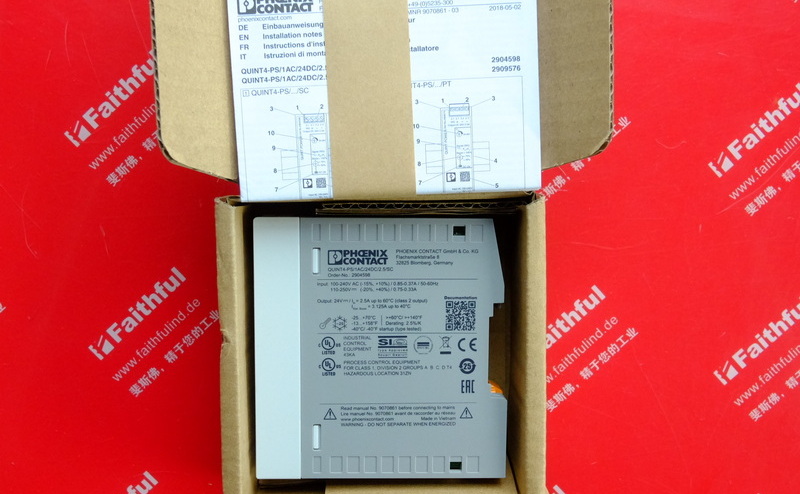 Phoenix Contact 2904598 PHOENIX CONTACT Netzteil QUINT4-PS/1AC/24DC/2.5/SC