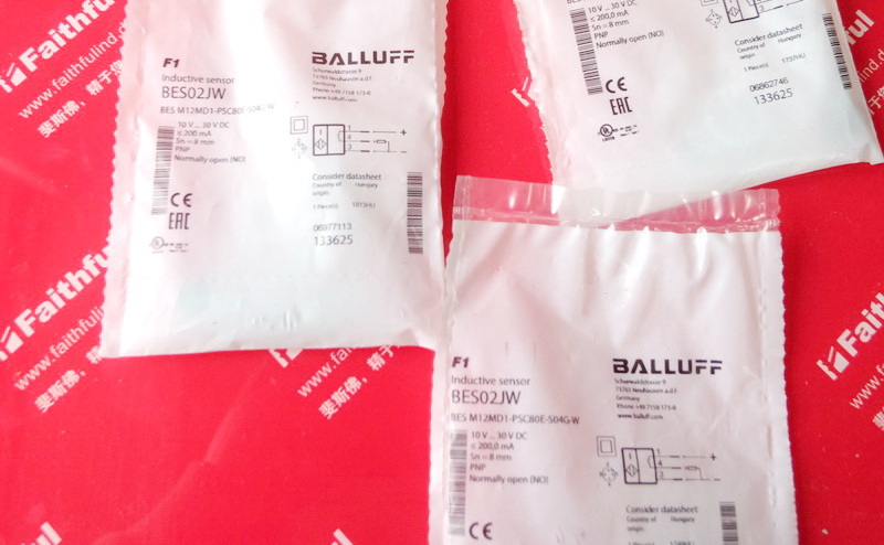 Balluff BES02JW BALLUFF Induktive Dämpfung koeffizient 1 Sensor BES M12MD1-PSC80E-S04G-W