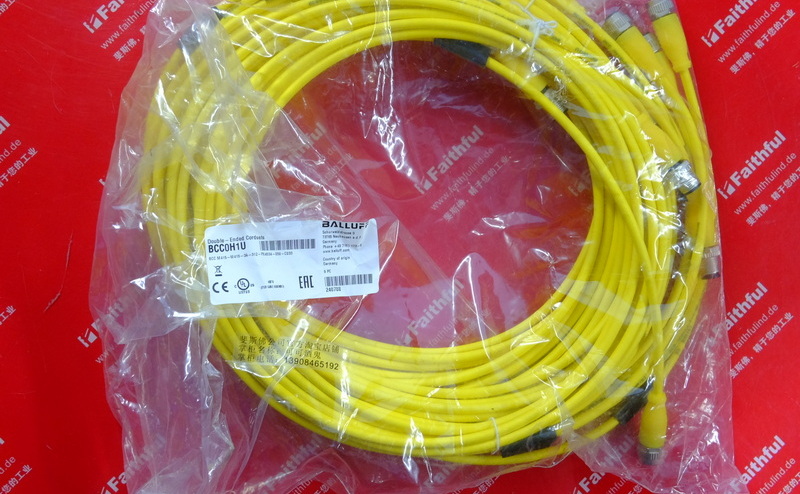 Balluff BCC0H1U BALLUFF Sicherheits kabel BCC M415-M415-3A-312-PX4534-050-C033 AIDA Standard Doppelkopf-Anschluss kabel