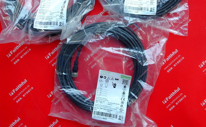 Murr-Elektronik 7000-12221-6241000 MURR neue Verbindungs linie M12 4 Core 10 m