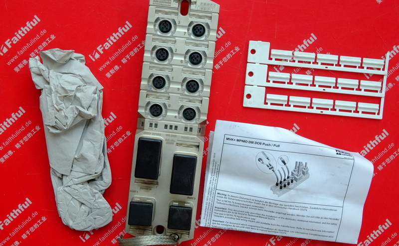 Murr-Elektronik 55269 MURR Elektronisches Erweiterungs modul MVK MPNIO DI8 DO8 PUSH PULL