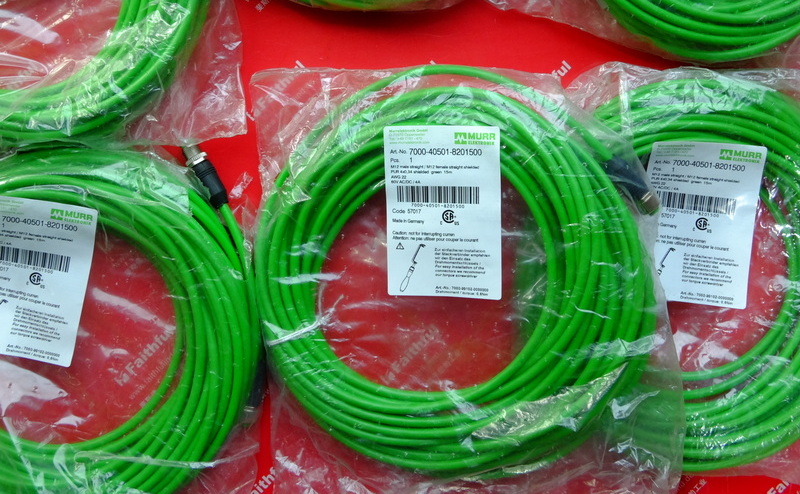 Murr-Elektronik 7000-40501-8201500 MURR Verbindungs linie M12 4 Kern männliche und weibliche Köpfe 15 Meter
