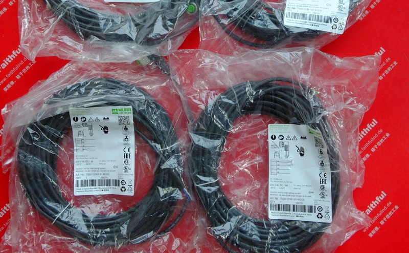 Murr-Elektronik 7000-12341-6141000 MURR Verbindungs linie M12 4 Core 10 m