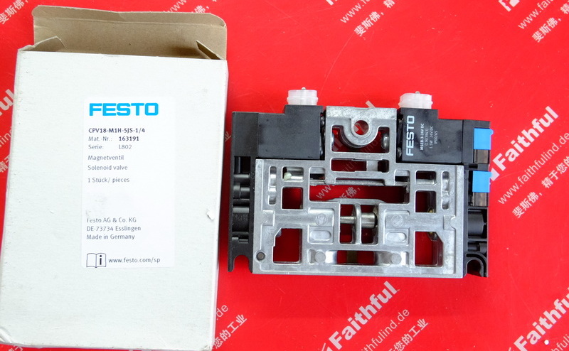 Festo 163191 FESTO Magnetventil CPV18-M1H-5JS-1/4