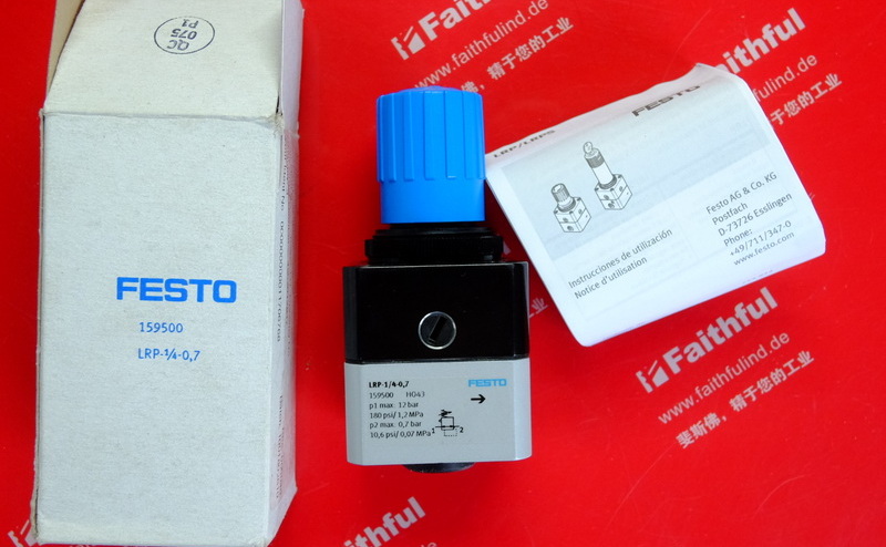 Festo 159500 FESTO Präzisions druck minder ventil LRP-1/4-0,7