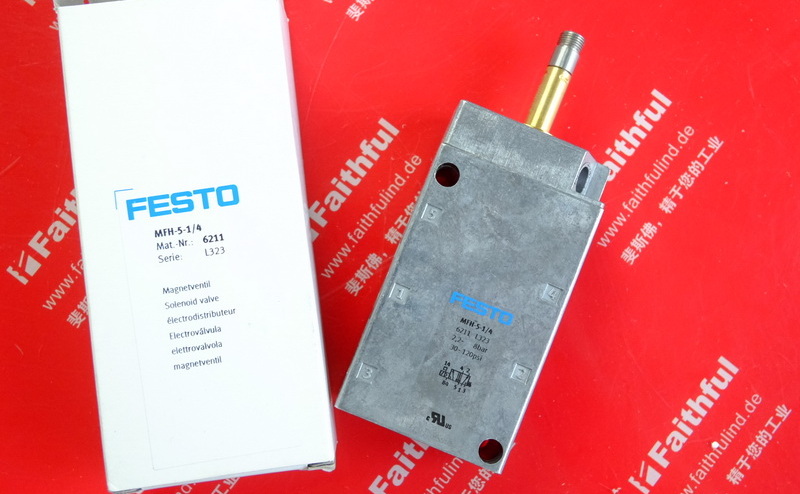 Festo 6211 FESTO Magnetventil MFH-5-1/4