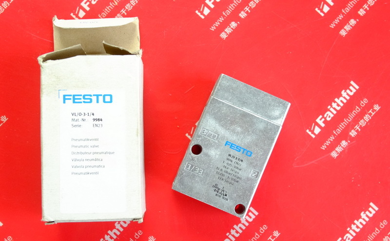 Festo 9984 FESTO Pneugasregelventil VL/O-3-1/4